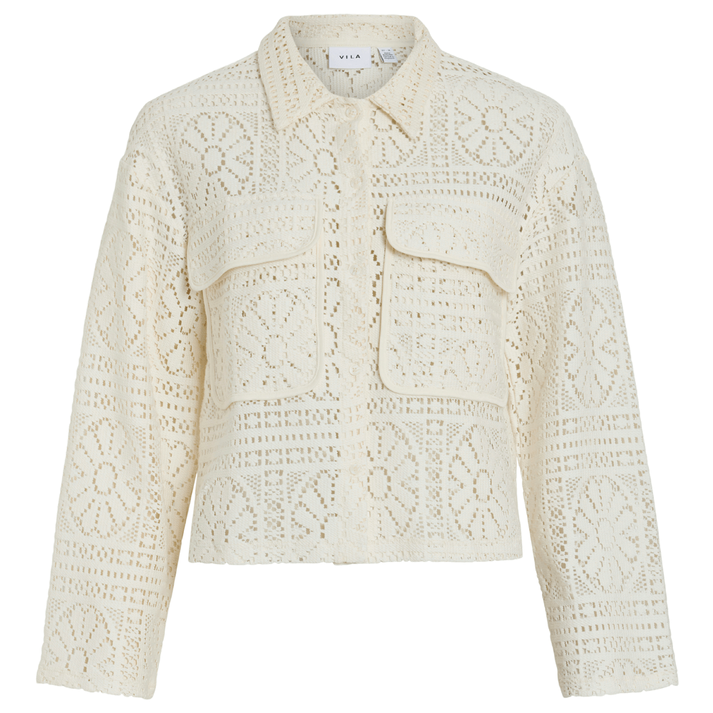 Vila Merinda Crochet Shirt